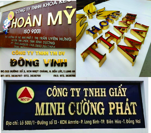 CHỮ INOX